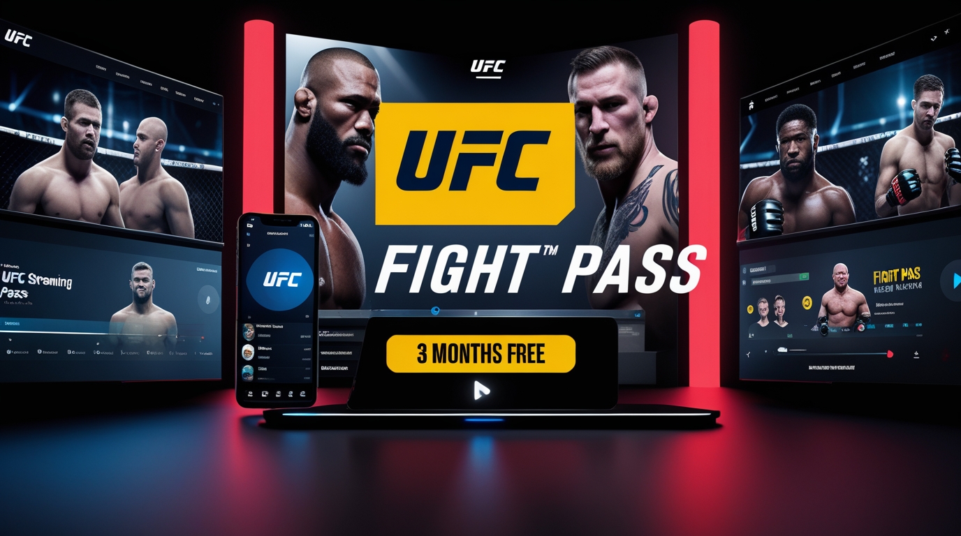 UFC Fight Pass - 3 Months Free