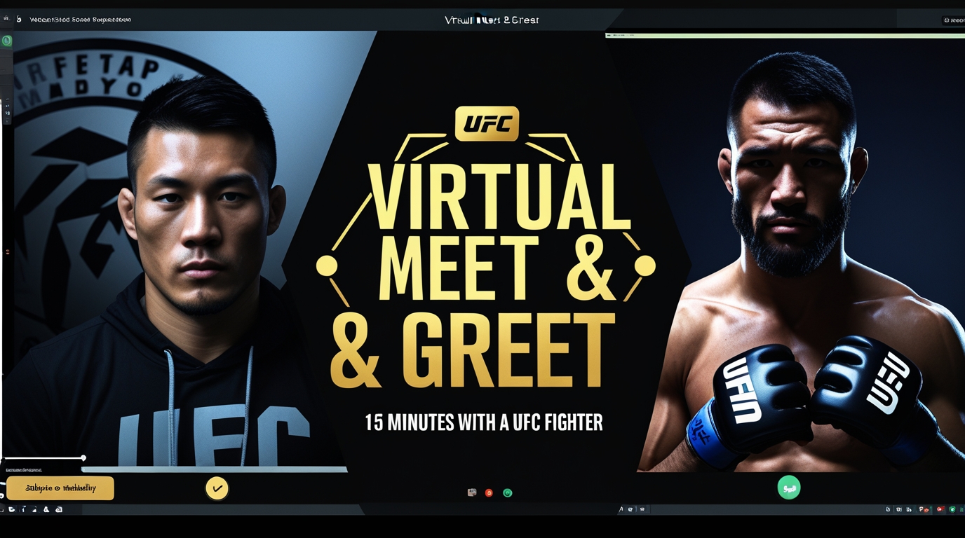 Virtual Meet & Greet with UFC Fighter