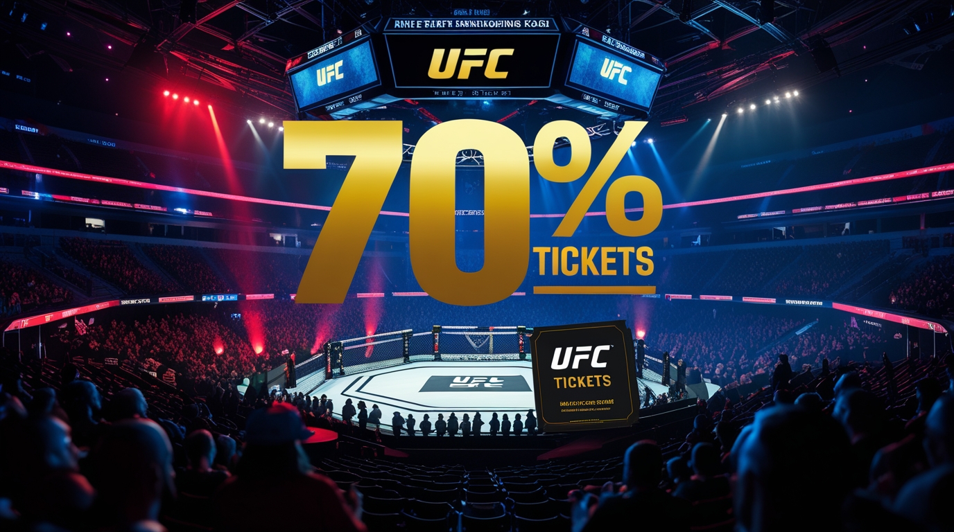 70% Off UFC Event Tickets